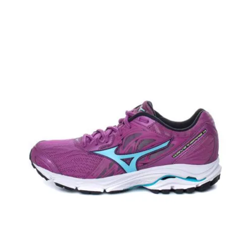 Mizuno Inspire 14 Low Топ Беговые кроссовки Женские Фиолетовый Белый Синий