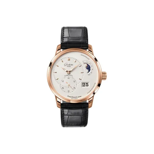 Glashütte Original Автоматический Механический Механизм Мужские Часы PANO 40 мм Белые