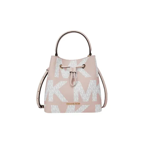 MICHAEL KORS Suri Искусственная кожа Ведрообразная сумка Сумка через плечо Сумка среднего размера Женская Нежно-розовая