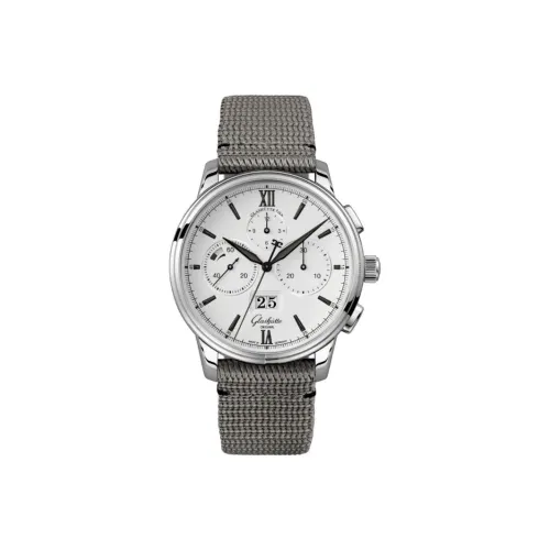 Glashütte Original Автоматический Механический Часы Мужские SENATOR 42 мм Белые