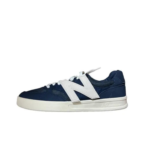 ANB Бренд x New Balance NB 300 Износостойкий и Легкий Низкий Топ Скейтборд Кроссовки Унисекс Темно-Синий