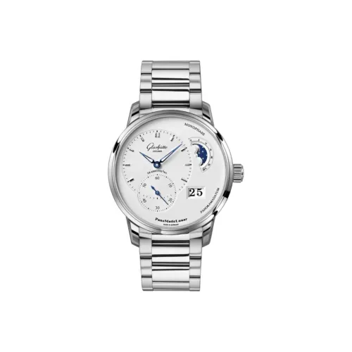 Glashütte Original Автоматический Механический Механизм Мужские Часы PANO 40 мм Белые