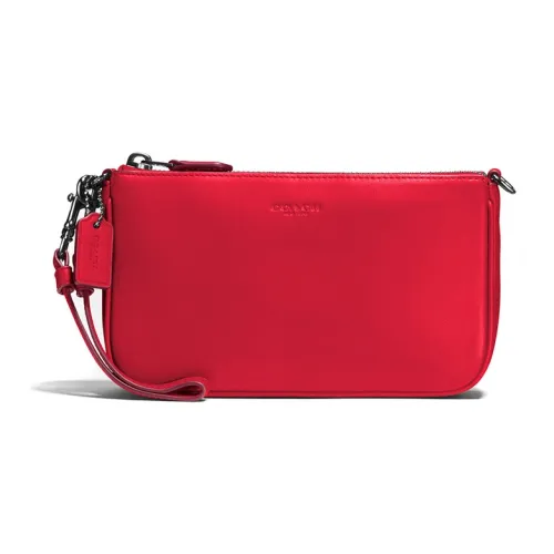 COACH Nolita Кожа Клатч Мини Женский Красный