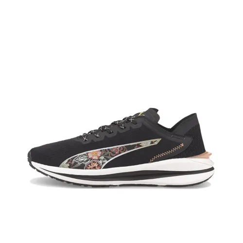 PUMA Electrify Nitro Low Беговые кроссовки Женские Черные