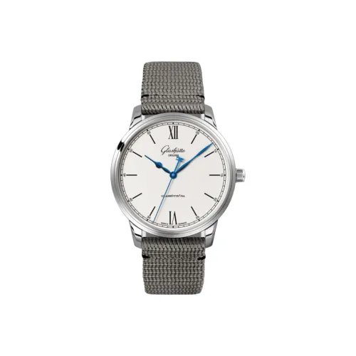 Glashütte Original Автоматический Механический Часы Мужские SENATOR 40 мм Белые