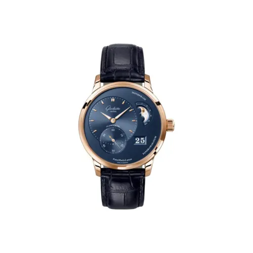 Glashütte Original Автоматический Механический Мужской Часы PANO 40 мм Синий