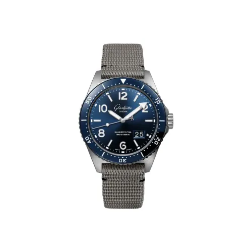 GLASHUTTE ORIGINAL SPEZIALIST Автоматический Механический Механизм Мужские Часы Часы Синий Циферблат Корпус из Нержавеющей Стали