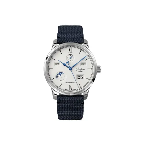 Glashütte Original Автоматический Механический Часы Мужские SENATOR 42 мм Белые