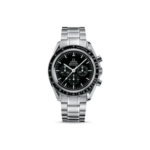 OMEGA Автоматический Механический Часы Мужские Super Tyrant Series Professional Moon Watch 42 мм Черные
