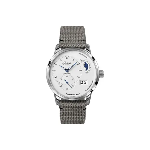 Glashütte Original Автоматический Механический Механизм Мужские Часы PANO 40 мм Белые