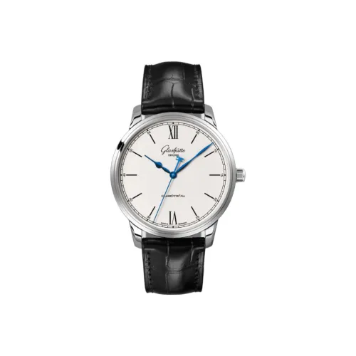 Glashütte Original Автоматический Механический Часы Мужские SENATOR 40 мм Белые