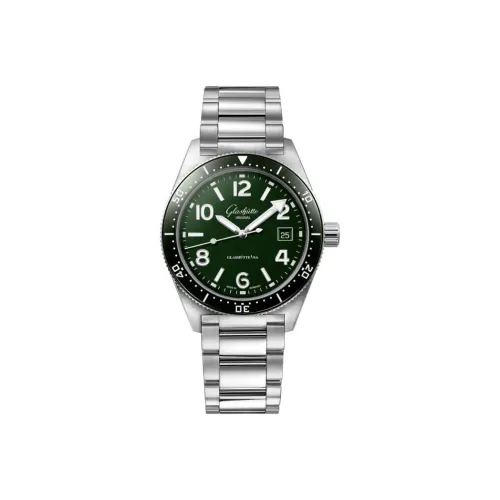 Glashütte Original Автоматический Механический Часы Мужские SPEZIALIST 39,5 мм Зеленые