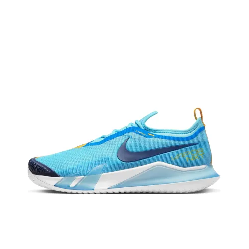 Nike React Vapor NXT HC Амортизация Низкий Топ Теннисные Кроссовки Мужские Холодный Синий