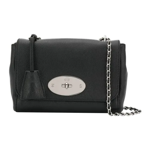 Mulberry Кожа Сумка через плечо Сумка на плечо Женская Черная