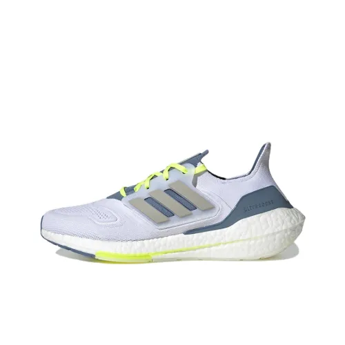 Adidas ULT Slip Резистентный Устойчивый к Износу Дышащий Низкий Топ Марафон Беговые Кроссовки Мужские Белый Синий