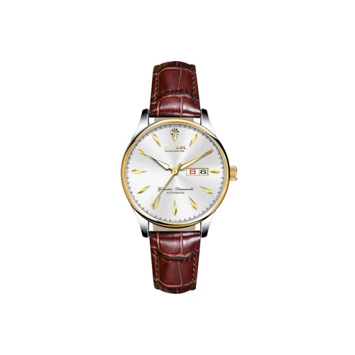 KANGOL Механические Мужские Часы 40mm*40mm*12mm Серебряные