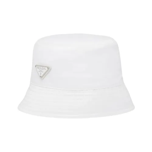 PRADA RE Нейлон Cotton Bucket Hats Унисекс