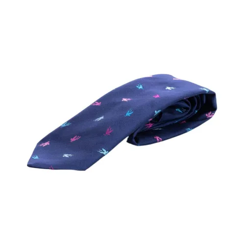 ETRO Шелк Галстуки Синий Унисекс