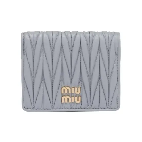 MIU MIU Кожа Кошелек Женский Светло-фиолетовый