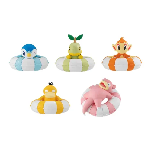 BANDAI Покемон FLOATING Надувной круг 03 Lucky Draw Целая коробка 5 шт