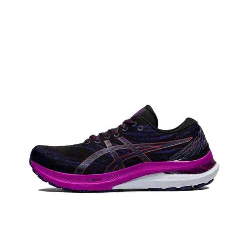 Asics Gel KAYANO 29 Low Top Марафон Беговые кроссовки Женские Темно-фиолетовый Синий D Ширина