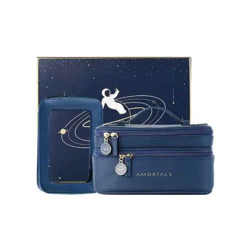 AMORTALS Adventurer Косметичка Freedom Blue Tubas Makeup Bag+Сумка для туалетных принадлежностей *1