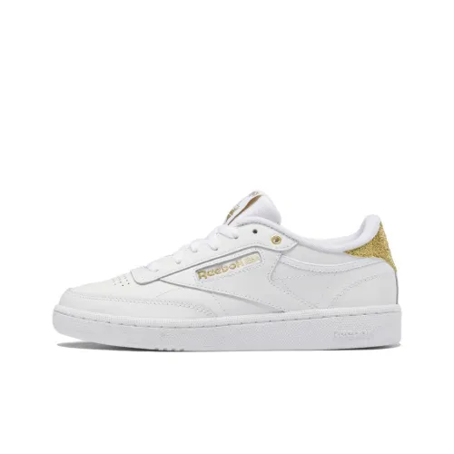 Reebok Club C Series Low Топ Скейтборд Кроссовки Женские Белые