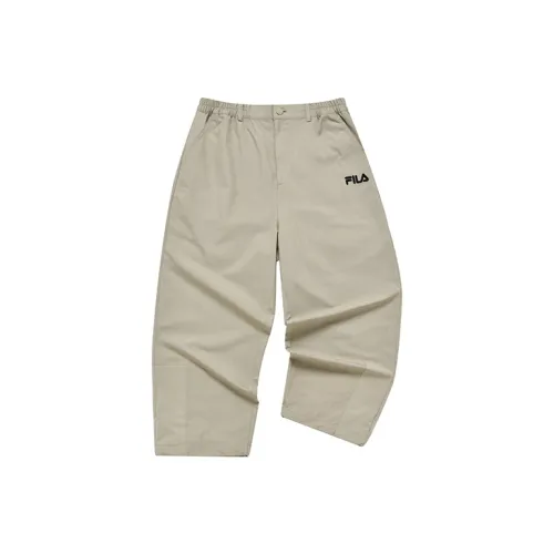 FILA FUSION Овсяный хаки Мужские спортивные брюки