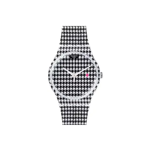Swatch Quartz Механизм Мужские часы 41 мм Черный