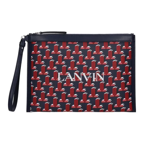 Lanvin ПУ (полиуретан) Полиуретан Клатч Женские Красный
