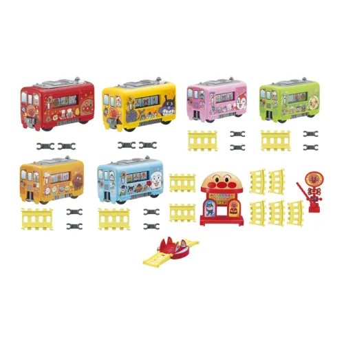 BANDAI Railway Collection С наполнителем Супермен Счастливый Draw Целая коробка 9 шт