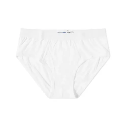 CDG Collaboration 1 Pack White Men's Bikini Briefs