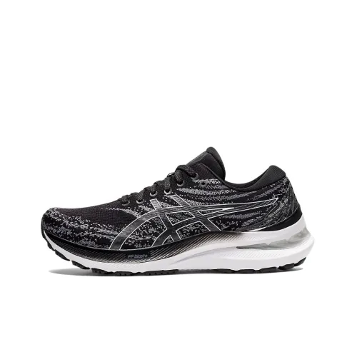 ASICS Gel KAYANO 29 Low Top Марафон Беговые кроссовки Женские Черный Белый