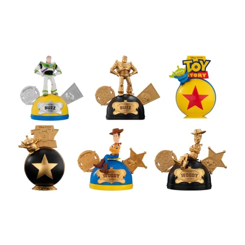 BANDAI Capcarai Magination История игрушек Счастливый Draw Целая коробка 6 шт