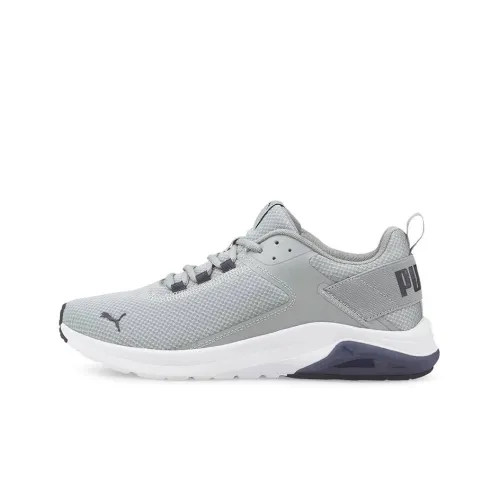 PUMA ELECTRON Низкий топ Беговые кроссовки Мужские Серый Белый