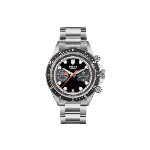 TUDOR Автоматический Механический Механизм Мужские Часы Enlightenment Collection 42 мм Черные