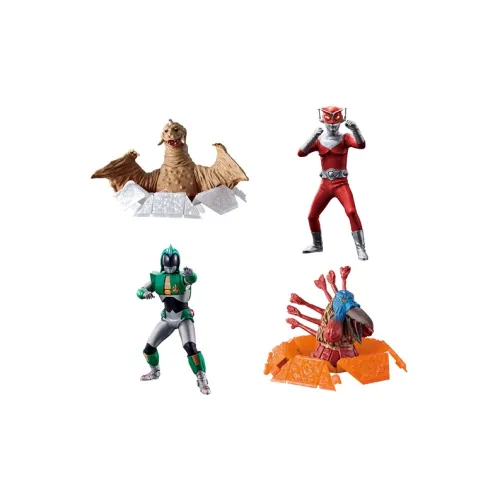 BANDAI Ultimate Tsuburaya Monster Expo2 Lucky Draw Целая коробка 4 шт