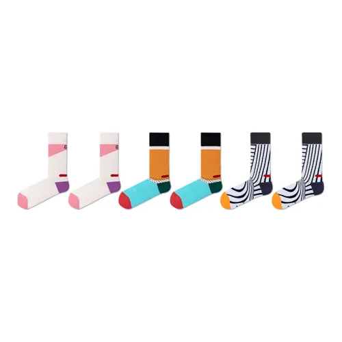 Beats Per Minute 120 6 пар Многоцветные Унисекс Колено высокие Носки