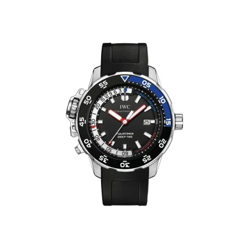 IWC Автоматический Механический Мужской Часы Ocean Time Series 47,6 мм Черные