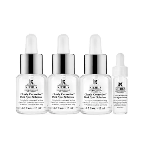 KEYANSHI Амبولы и Образцы Осветляющий Эссенция для Темных Пятен Набор Осветляющий Увлажняющий и Смягчающий Образцы 15 мл