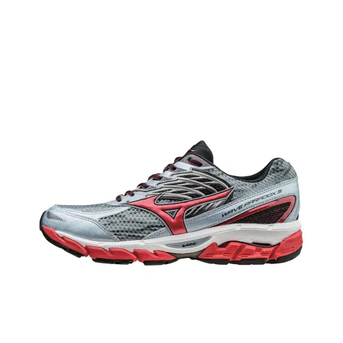 Mizuno Paradox 3 Low Беговые кроссовки Мужские Серый Красный