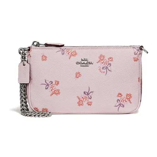COACH Nolita Покрытый холст Клатч Маленький Женский Розовый