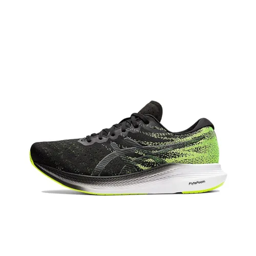 Asics Evoride 3 Low Топ Беговые кроссовки Мужской Мшисто-зеленый Черный 2E Ширина