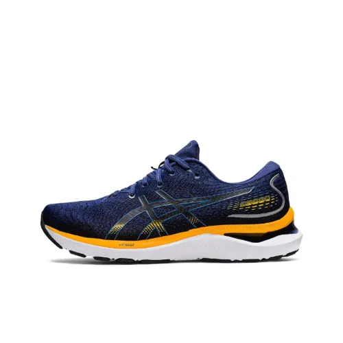 Asics Гель CUMULUS 24 Low Топ Беговые кроссовки Мужской Морской синий
