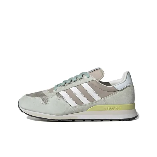 Adidas Originals ZX 500 Slip Устойчивый к истиранию Низкий Топ Повседневный Унисекс Серый Зеленый
