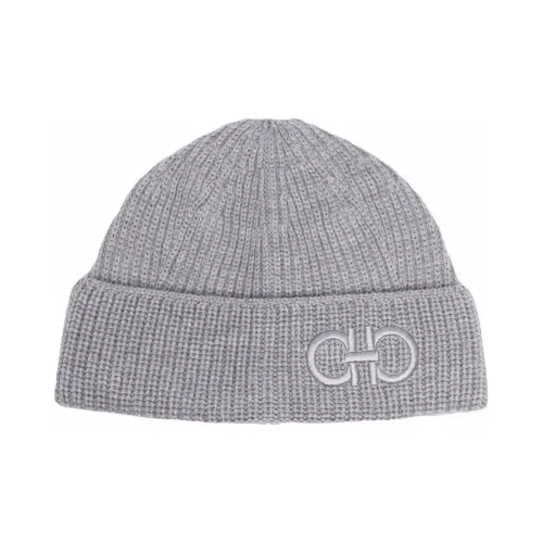 Ferragamo Вязаные Шапки Серый Унисекс