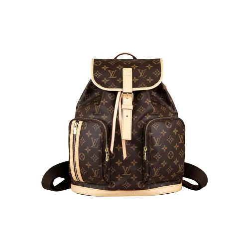 LOUIS VUITTON Рюкзак из коровьей кожи стандартный унисекс коричневый