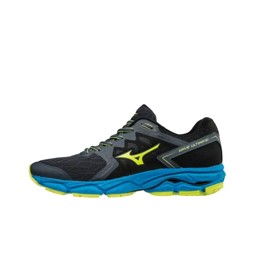Mizuno Ultima 10 противоскользящие устойчивые к истиранию амортизирующие низкие беговые кроссовки черный синий желтый