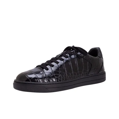 MICHAEL KORS MK Джек Низкий Топ Стильные Скейтбординги Мужской Черный