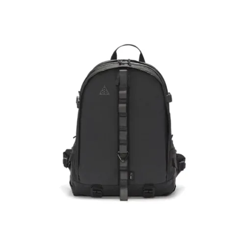 Nike Nylon Backpack Standard Unisex Pure Black